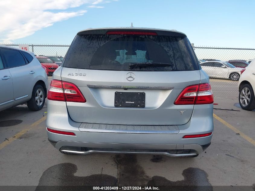 2015 Mercedes-Benz Ml 350 VIN: 4JGDA5JB7FA600539 Lot: 41203409