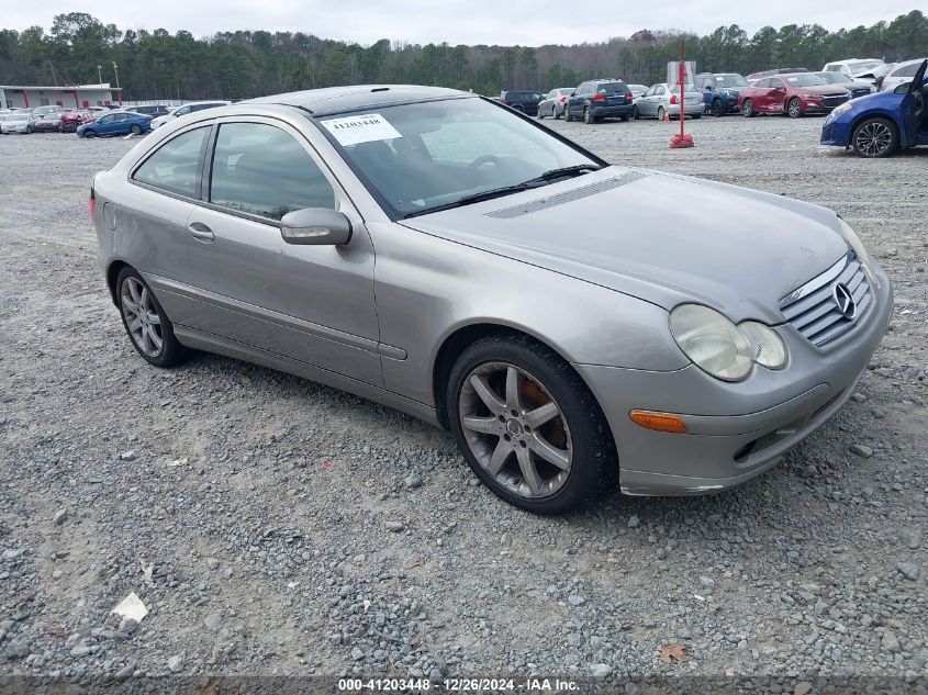 2004 Mercedes-Benz C 230 Kompressor Sport VIN: WDBRN40JX4A585077 Lot: 41203448