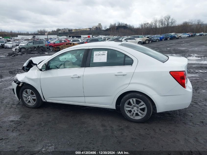 2015 Chevrolet Sonic Lt Auto VIN: 1G1JC5SG0F4153684 Lot: 41203486