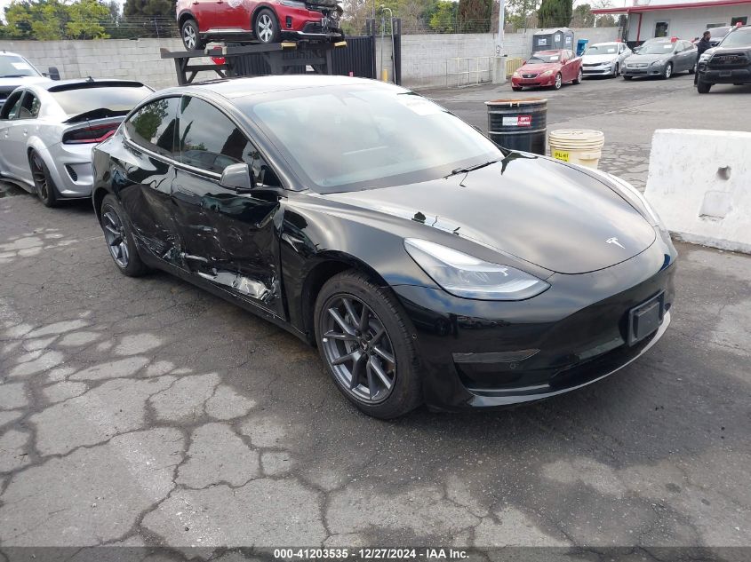 2021 Tesla Model 3 Standard Range Plus Rear-Wheel Drive VIN: 5YJ3E1EA0MF997305 Lot: 41203535