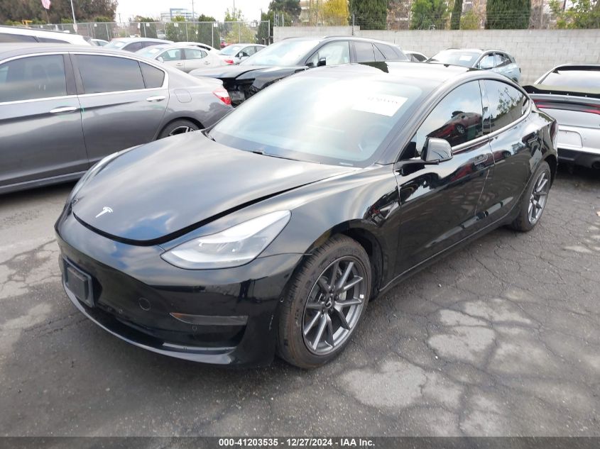 2021 Tesla Model 3 Standard Range Plus Rear-Wheel Drive VIN: 5YJ3E1EA0MF997305 Lot: 41203535