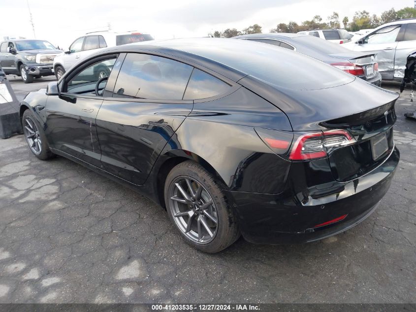 2021 Tesla Model 3 Standard Range Plus Rear-Wheel Drive VIN: 5YJ3E1EA0MF997305 Lot: 41203535