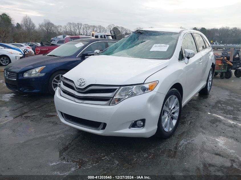 2014 Toyota Venza Le VIN: 4T3ZA3BB7EU081554 Lot: 41203545