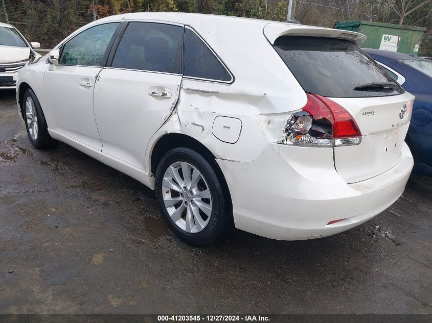 2014 Toyota Venza Le VIN: 4T3ZA3BB7EU081554 Lot: 41203545