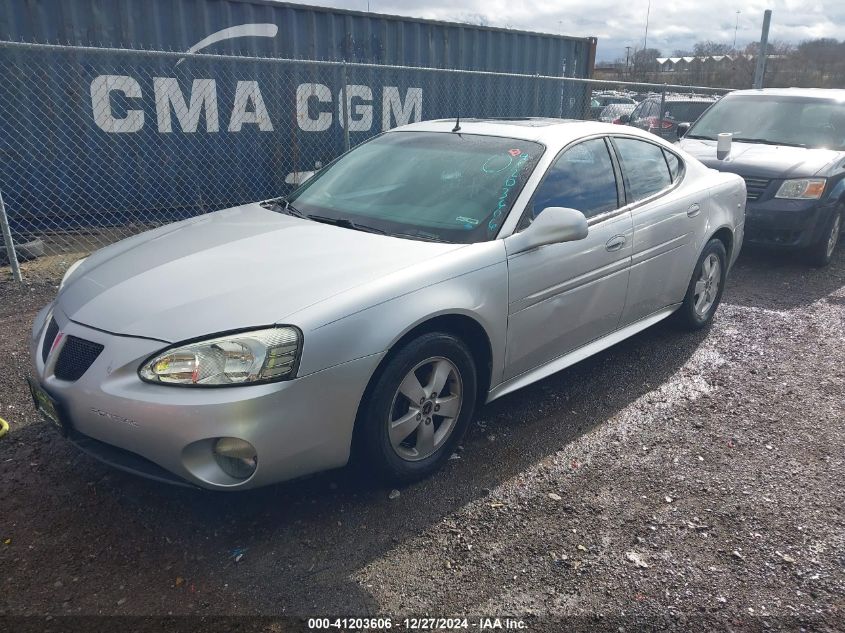 2005 Pontiac Grand Prix Gt VIN: 2G2WS522851239148 Lot: 41203606