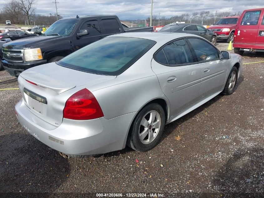 2005 Pontiac Grand Prix Gt VIN: 2G2WS522851239148 Lot: 41203606