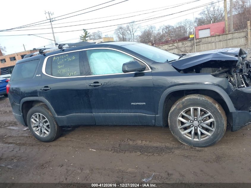 2019 GMC Acadia Sle-2 VIN: 1GKKNLLA1KZ129822 Lot: 41203616