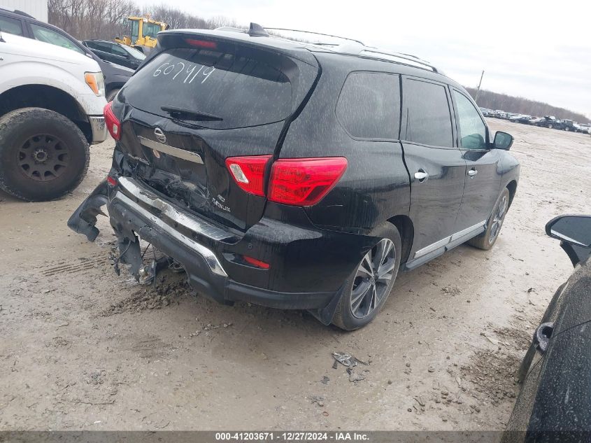 2020 Nissan Pathfinder Platinum 4Wd VIN: 5N1DR2DM4LC607419 Lot: 41203671