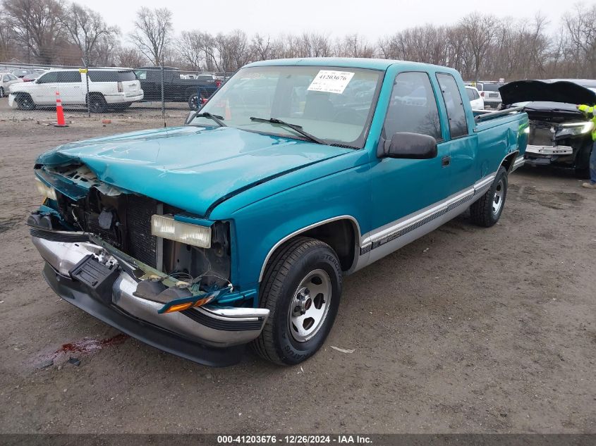 1995 GMC Sierra C1500 VIN: 2GTEC19K9S1591721 Lot: 41203676