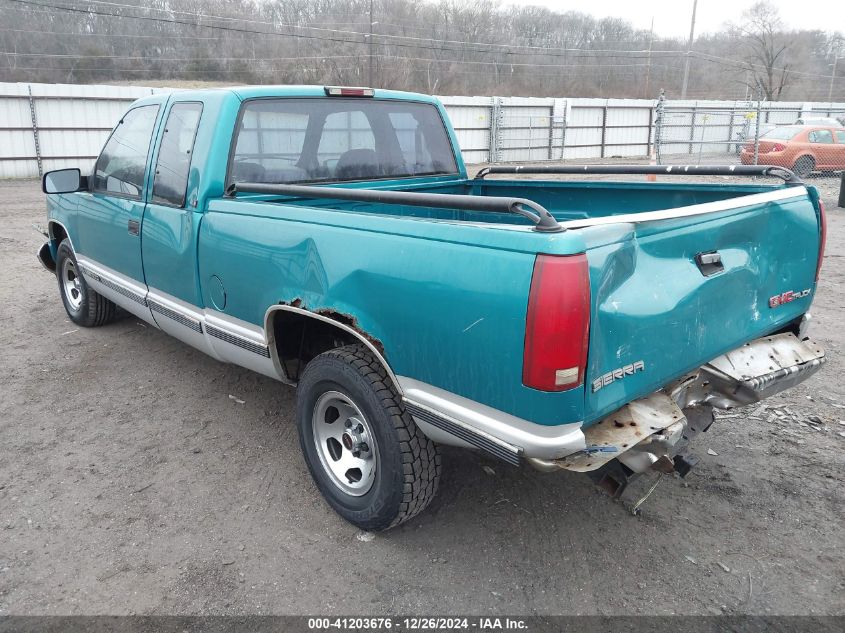 1995 GMC Sierra C1500 VIN: 2GTEC19K9S1591721 Lot: 41203676