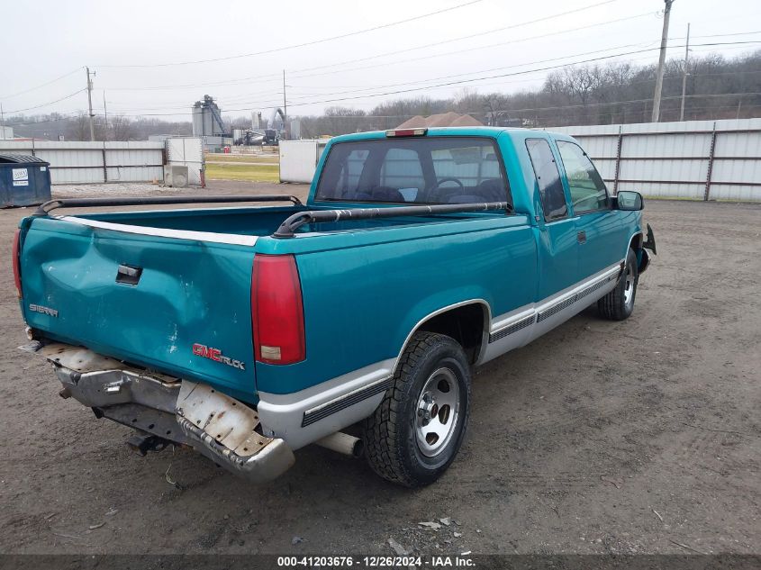 1995 GMC Sierra C1500 VIN: 2GTEC19K9S1591721 Lot: 41203676