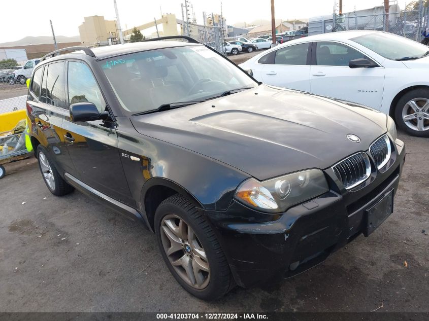 2006 BMW X3 3.0I VIN: WBXPA93486WG75945 Lot: 41203704