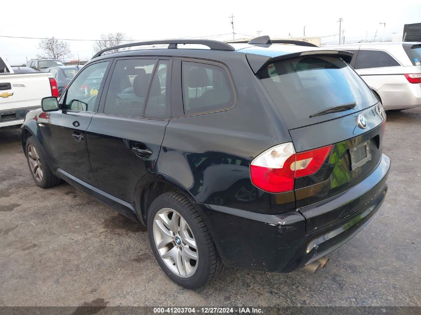 2006 BMW X3 3.0I VIN: WBXPA93486WG75945 Lot: 41203704