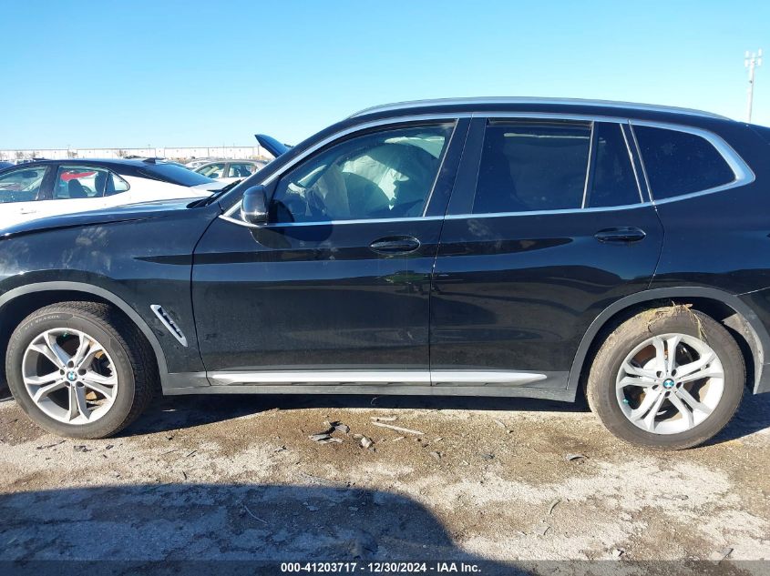 2019 BMW X3 Sdrive30I VIN: 5UXTR7C58KLF24390 Lot: 41203717