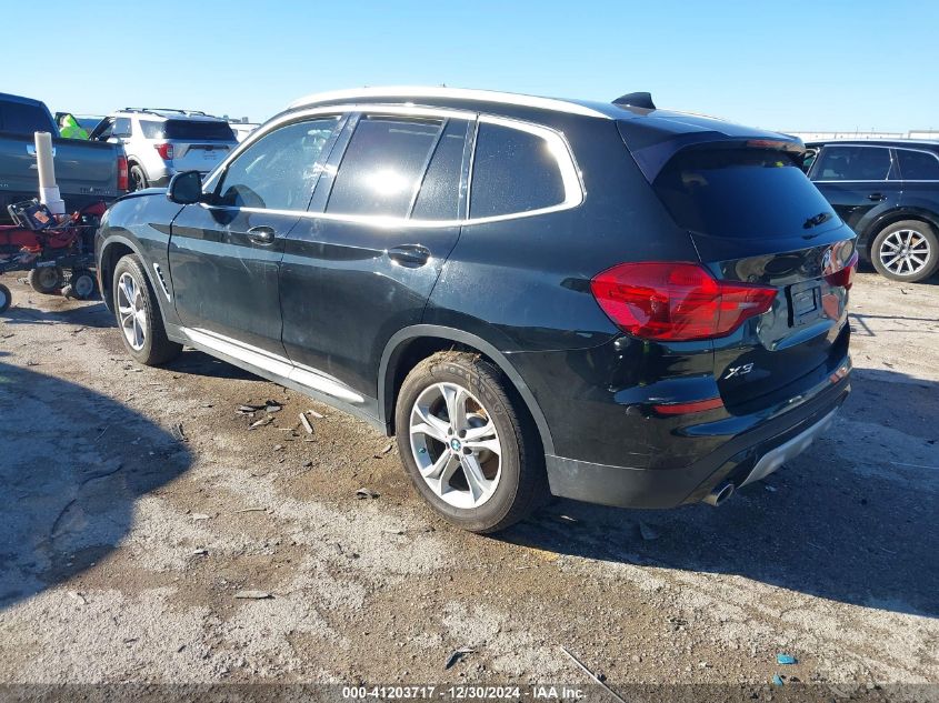 2019 BMW X3 Sdrive30I VIN: 5UXTR7C58KLF24390 Lot: 41203717