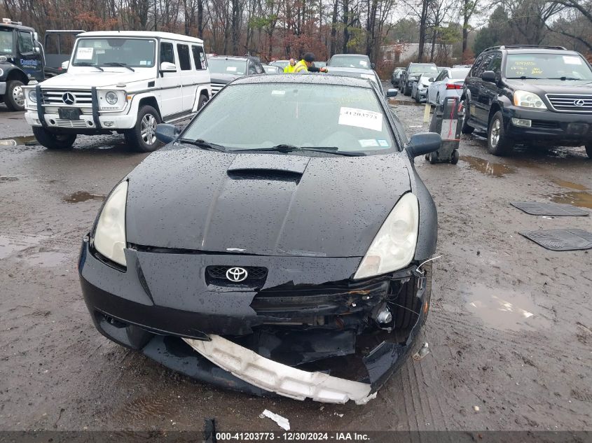 2000 Toyota Celica Gt VIN: JTDDR32T0Y0001418 Lot: 41203773