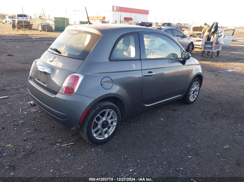 2013 Fiat 500 Pop VIN: 3C3CFFAR2DT747351 Lot: 41203775