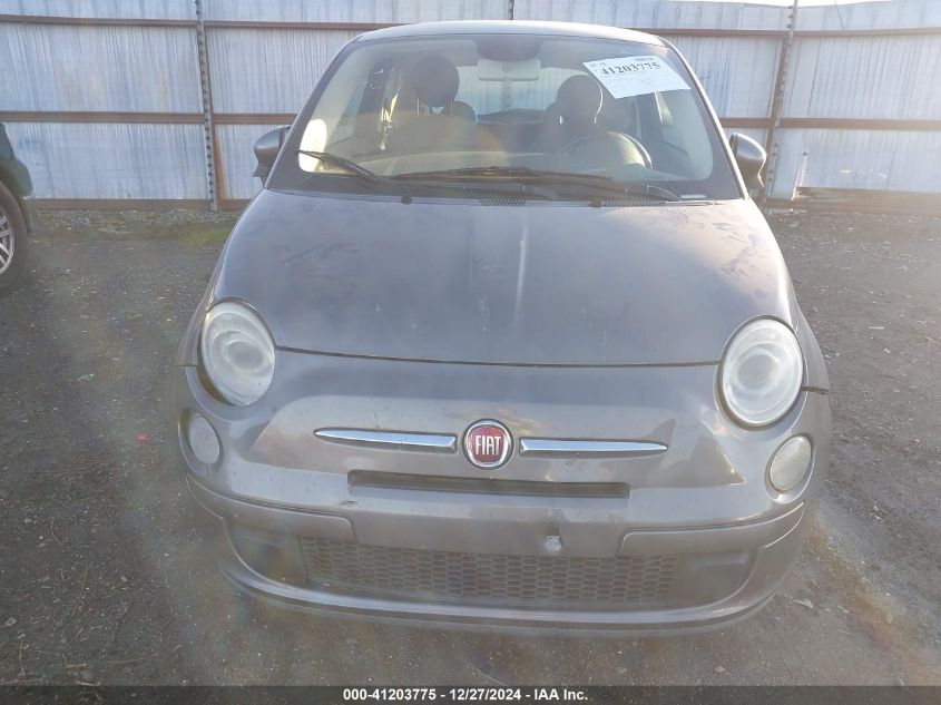 2013 Fiat 500 Pop VIN: 3C3CFFAR2DT747351 Lot: 41203775