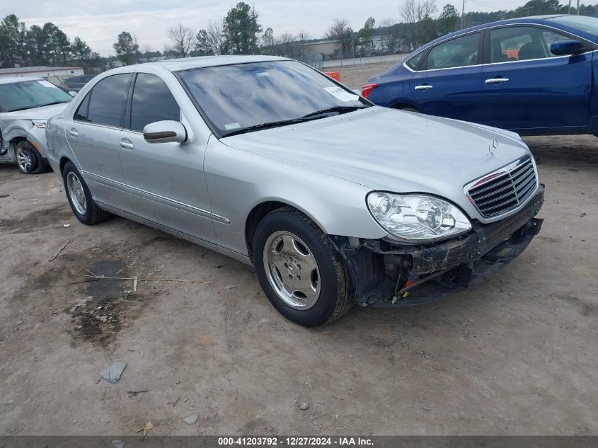 2000 Mercedes-Benz S 500 VIN: WDBNG75J3YA098912 Lot: 41203792