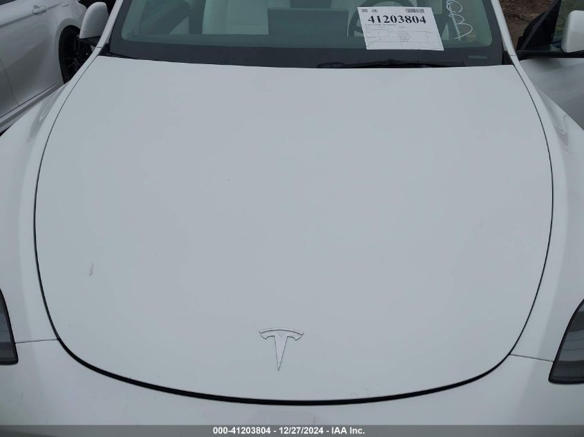 2022 Tesla Model Y Performance Dual Motor All-Wheel Drive VIN: 7SAYGDEF7NF367203 Lot: 41203804