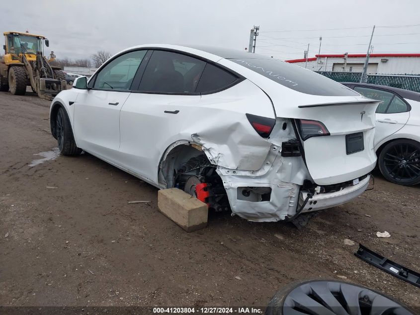 2022 Tesla Model Y Performance Dual Motor All-Wheel Drive VIN: 7SAYGDEF7NF367203 Lot: 41203804