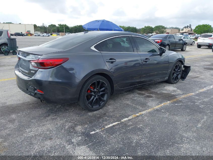 2016 Mazda 6 I Grand Touring VIN: JM1GJ1W52G1469244 Lot: 41203814