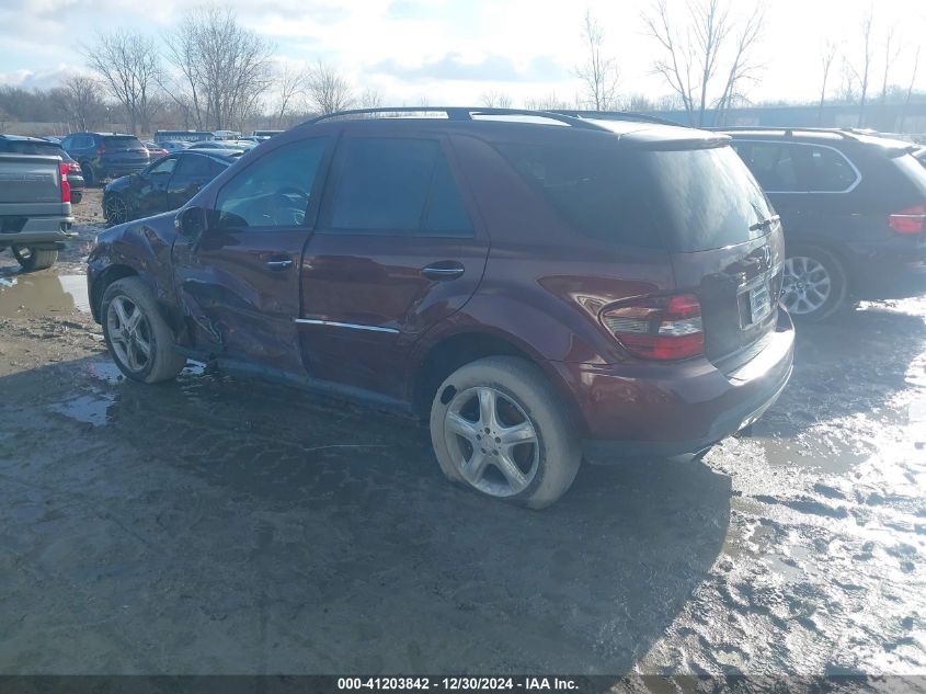 2008 Mercedes-Benz Ml 4Matic VIN: 4JGBB86E78A371582 Lot: 41203842