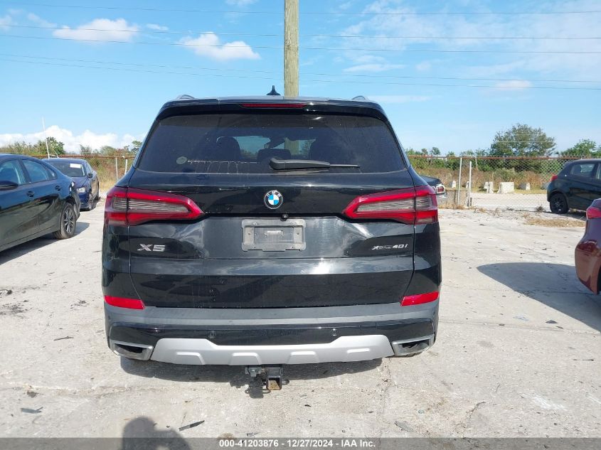 2019 BMW X5 xDrive40I VIN: 5UXCR6C50KLL39080 Lot: 41203876