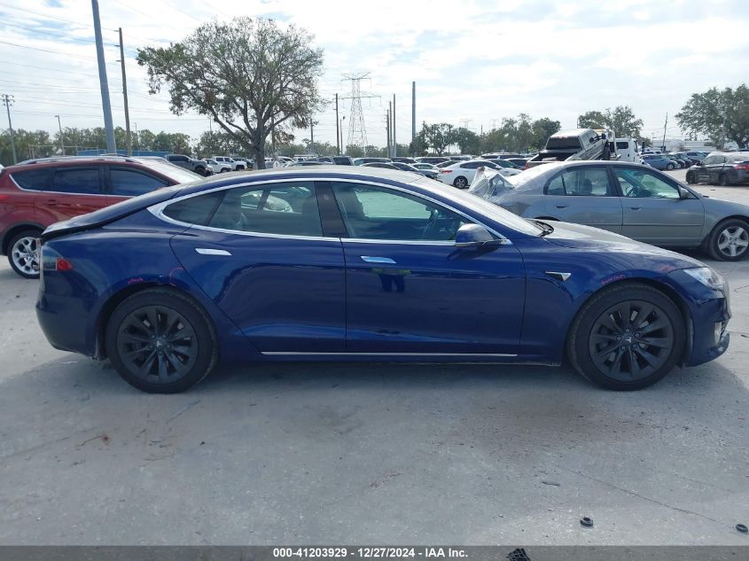 2018 Tesla Model S 100D/75D/P100D VIN: 5YJSA1E24JF275735 Lot: 41203929