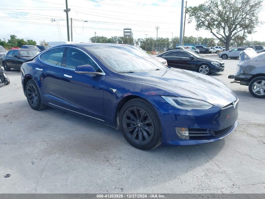 2018 Tesla Model S 100D/75D/P100D VIN: 5YJSA1E24JF275735 Lot: 41203929