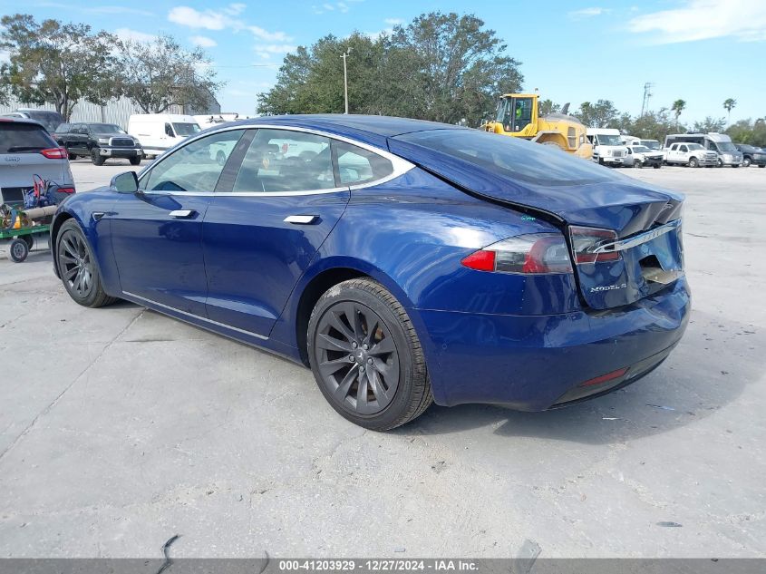 2018 Tesla Model S 100D/75D/P100D VIN: 5YJSA1E24JF275735 Lot: 41203929