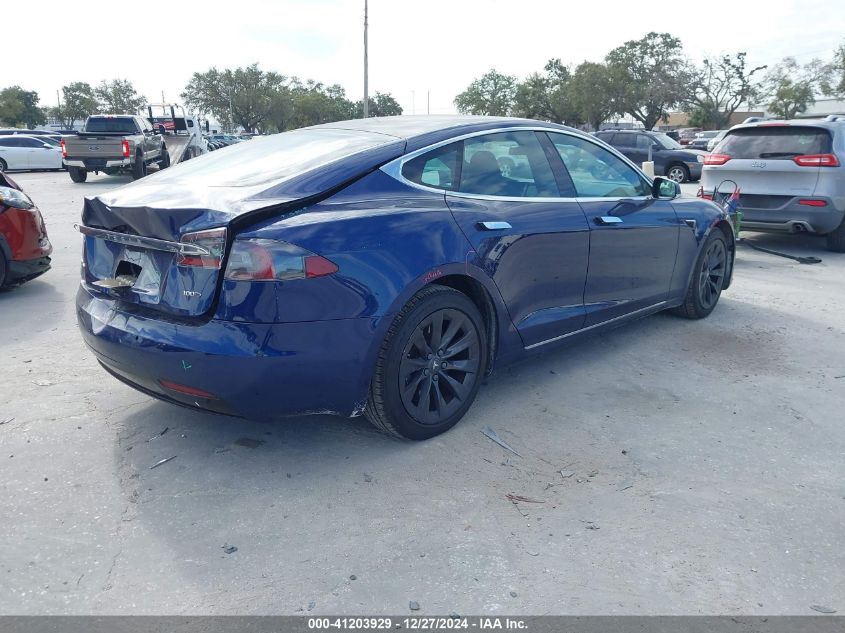 2018 Tesla Model S 100D/75D/P100D VIN: 5YJSA1E24JF275735 Lot: 41203929