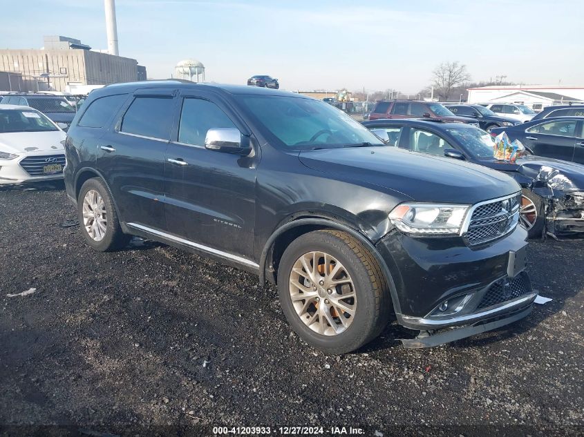 2015 Dodge Durango Citadel VIN: 1C4RDJEG6FC939247 Lot: 41203933