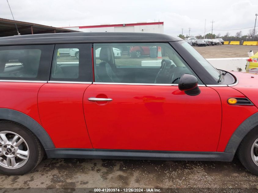 2012 Mini Cooper Clubman VIN: WMWZF3C52CT189510 Lot: 41203974