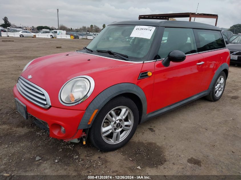 2012 Mini Cooper Clubman VIN: WMWZF3C52CT189510 Lot: 41203974