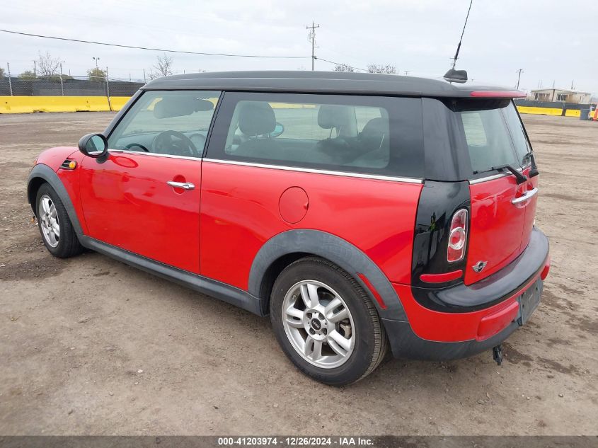 2012 Mini Cooper Clubman VIN: WMWZF3C52CT189510 Lot: 41203974