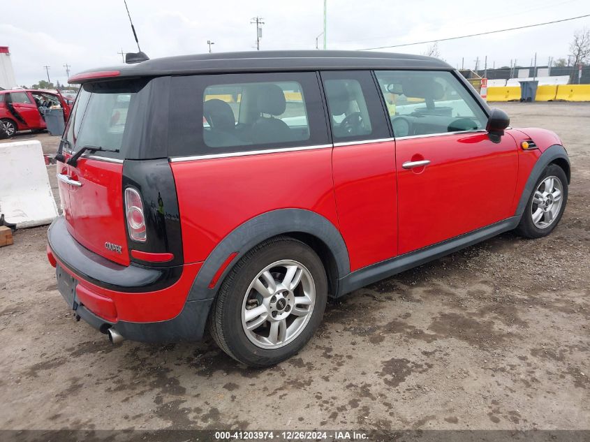 2012 Mini Cooper Clubman VIN: WMWZF3C52CT189510 Lot: 41203974