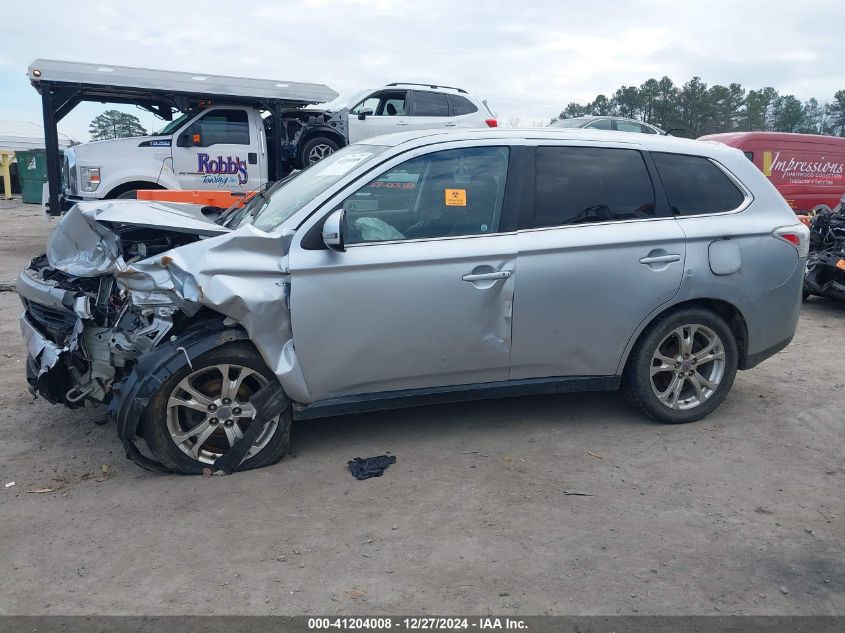 2014 Mitsubishi Outlander Gt VIN: JA4JZ4AX2EZ015710 Lot: 41204008