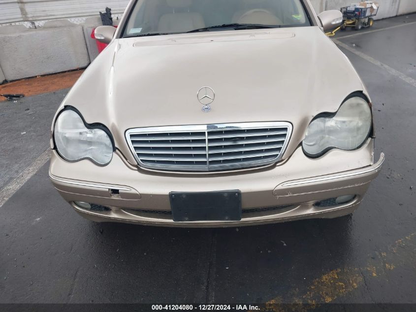 2003 Mercedes-Benz C 240 VIN: WDBRF61J03F296315 Lot: 41204080