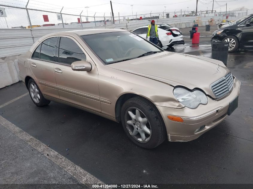 2003 Mercedes-Benz C 240 VIN: WDBRF61J03F296315 Lot: 41204080