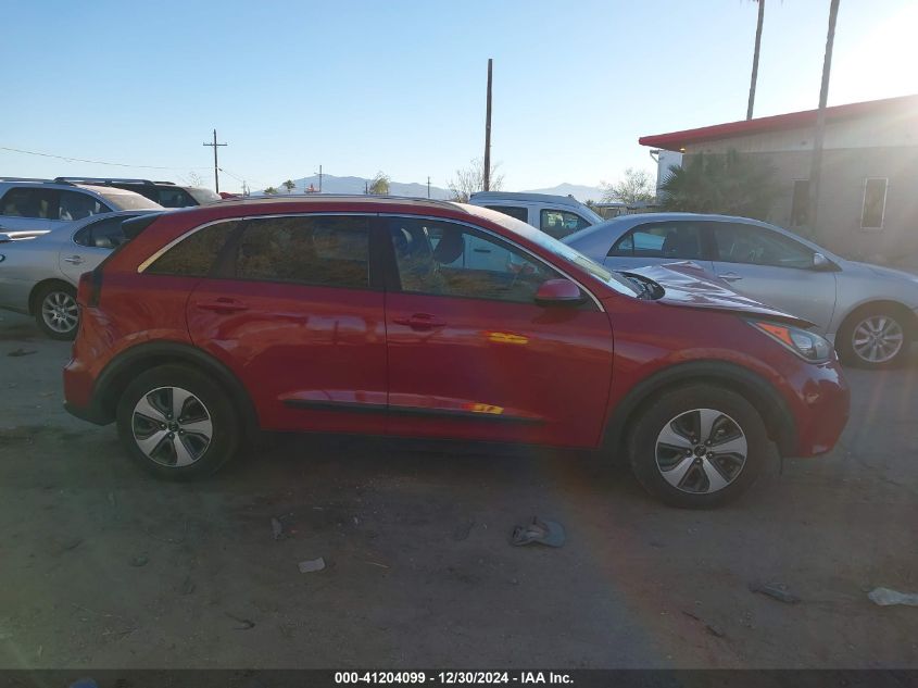 2018 Kia Niro Lx VIN: KNDCB3LC4J5133198 Lot: 41204099