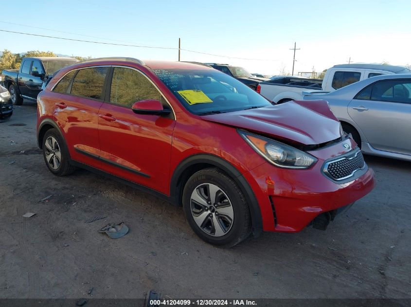 2018 Kia Niro Lx VIN: KNDCB3LC4J5133198 Lot: 41204099