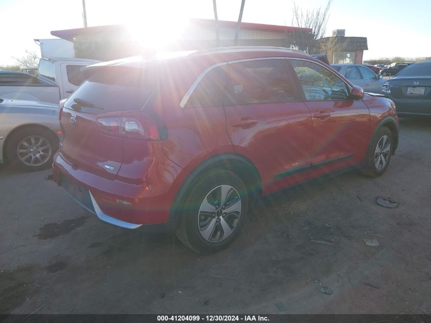 2018 Kia Niro Lx VIN: KNDCB3LC4J5133198 Lot: 41204099