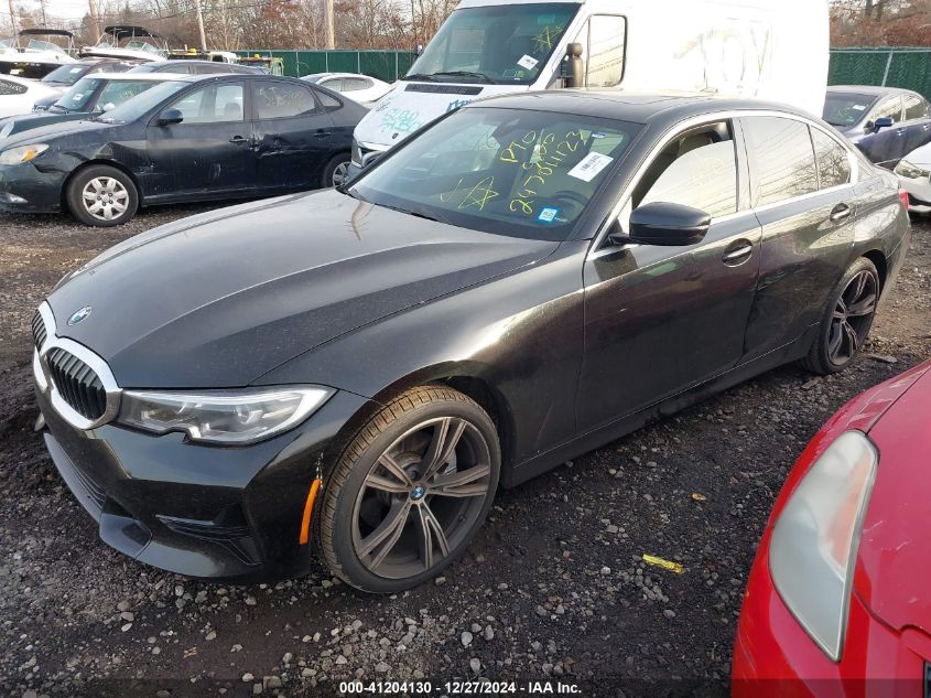 2022 BMW 330I VIN: 3MW5R1J00N8C33094 Lot: 41204130