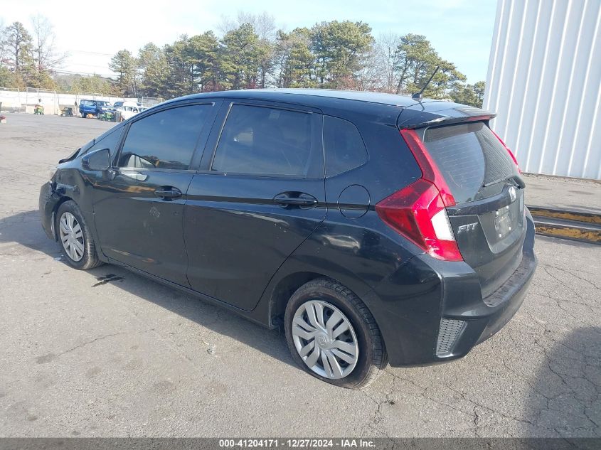 2016 Honda Fit Lx VIN: JHMGK5H5XGX009620 Lot: 41204171