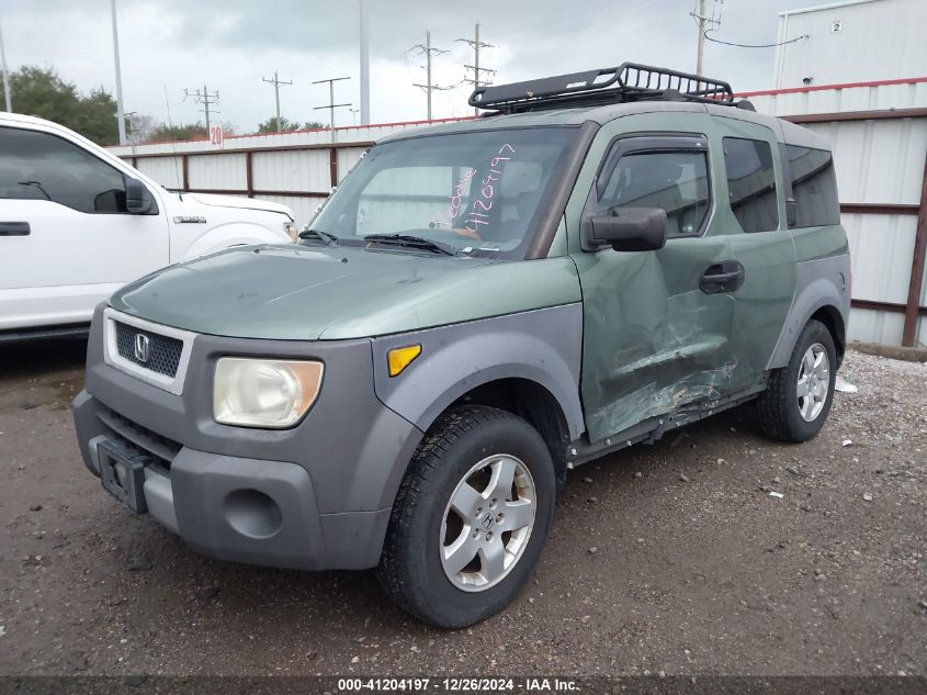 2003 Honda Element Ex VIN: 5J6YH18523L010768 Lot: 41204197