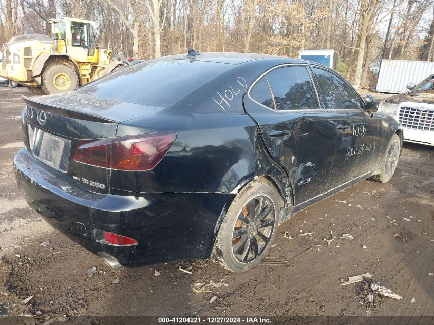 2007 Lexus Is 250 VIN: JTHCK262472017165 Lot: 41204221