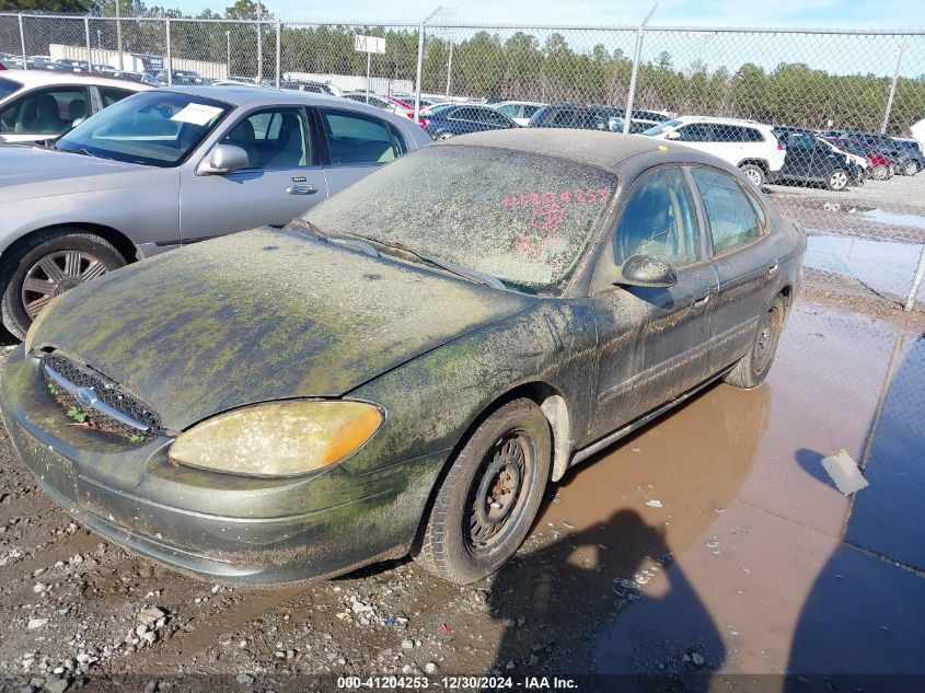 2002 Ford Taurus Lx VIN: 1FAFP52U52A258438 Lot: 41204253