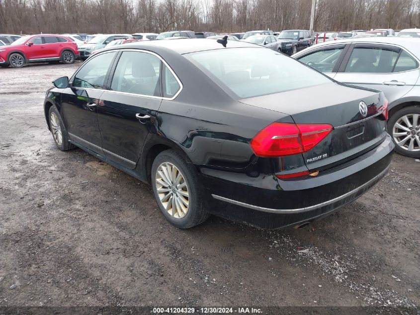 2016 Volkswagen Passat Se VIN: 1VWBT7A39GC011456 Lot: 41204329