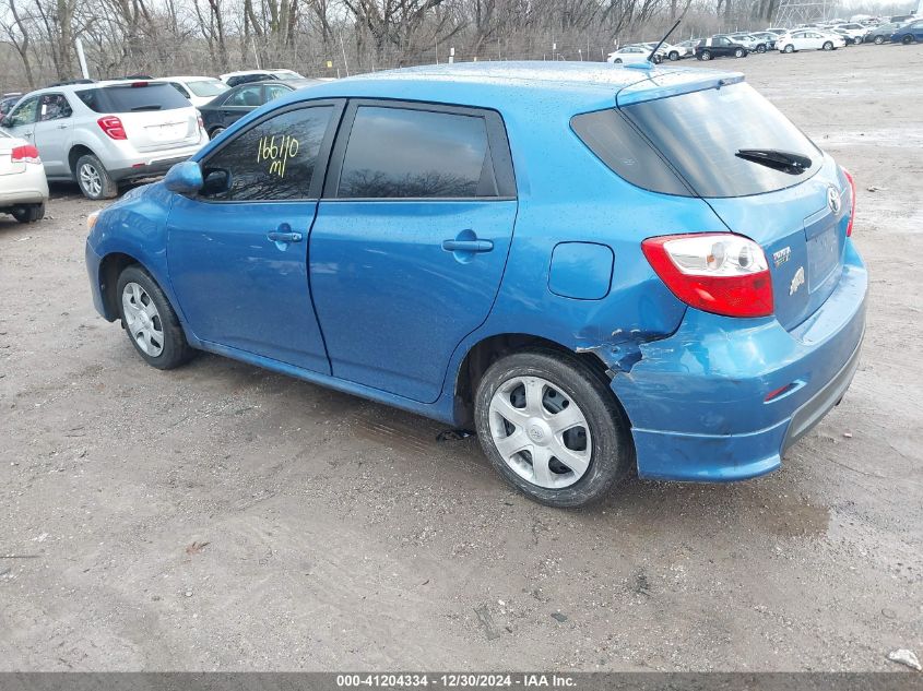 2009 Toyota Matrix S VIN: 2T1KE40E89C022439 Lot: 41204334